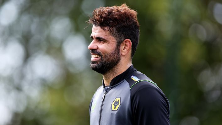 Diego Costa is already settling in nicely at Wolves