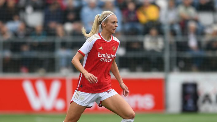 Amanda Ilestedt made her Arsenal debut against Paris FC in the Champions League first qualifying round last month