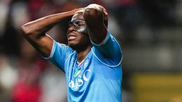 Victor Osimhen was mocked on Napoli's social media channels
