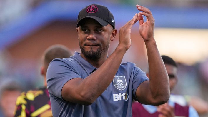 Vincent Kompany's Burnley are still seeking their first Premier League victory since promotion