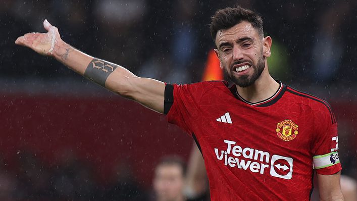 Bruno Fernandes came in for criticism in Manchester United's defeat to Manchester City
