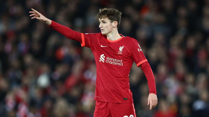 Tyler Morton has impressed when given chances in the Liverpool first team