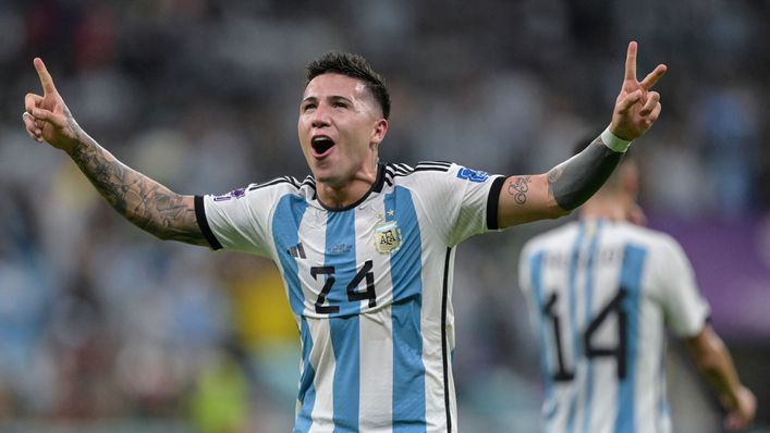 Argentina star Enzo Fernandez is set to cost suitors a whopping £100million