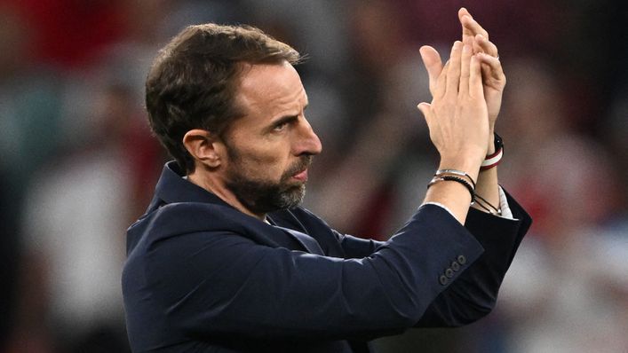 England manager Gareth Southgate applauded the fans after a good night's work for his team