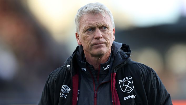 David Moyes takes his West Ham side to Serbia on Thursday night