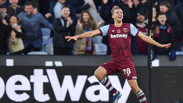 Tomas Soucek is proving his worth to West Ham