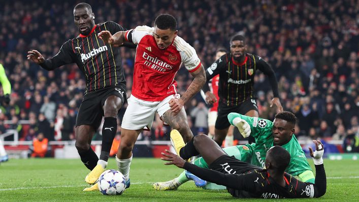 Lens struggled to deal with Arsenal's attacking threat