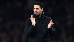 Mikel Arteta's Arsenal are battling with Manchester City for the Premier League title