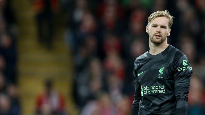 Liverpool goalkeeper Caoimhin Kelleher could be tested on Thursday