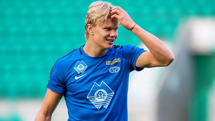 Erling Haaland moved from Molde to FC Salzburg