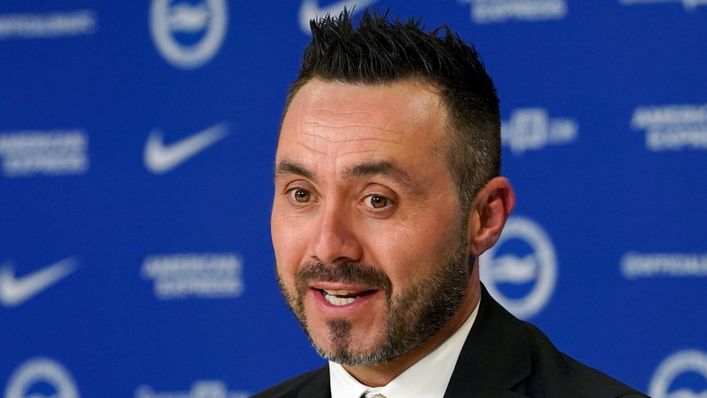 Roberto De Zerbi has led Brighton up to seventh in the Premier League this season