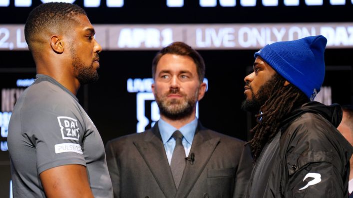 Anthony Joshua is expected to blast his way past Jermaine Franklin