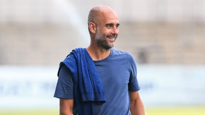 Pep Guardiola's Manchester City host Liverpool in the early kick-off on Saturday
