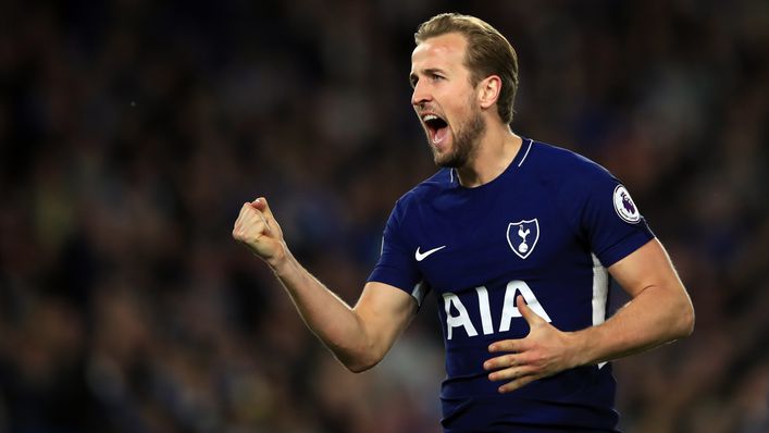 Harry Kane scored 41 goals in all competitions for Tottenham in 2017-18