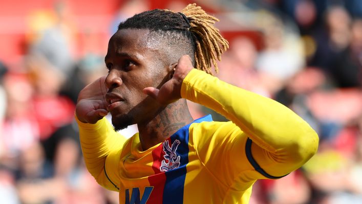 Wilfried Zaha won the game for Crystal Palace in stoppage time