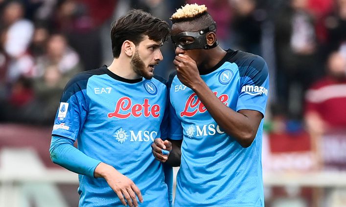 Victor Osimhen and Khvicha Kvaratskhelia were key to Napoli's first title win since 1990