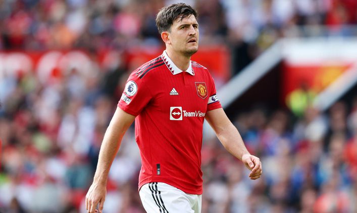 Harry Maguire has not been a regular starter at Manchester United this season