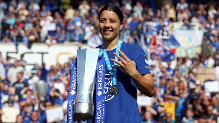 Sam Kerr has added another Women's Super League title to her colelction