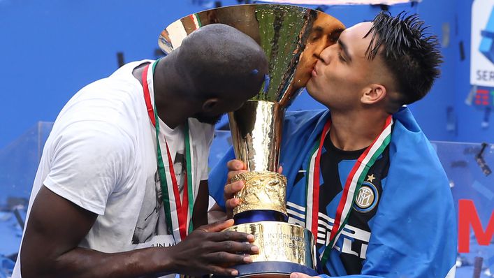 Romelu Lukaku and Lautaro Martinez formed a formidable partnership in the two seasons the Belgian spent at Inter Milan