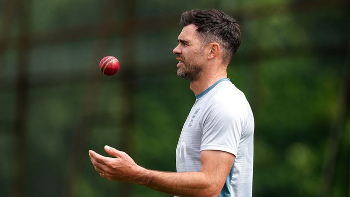 James Anderson will be hoping to get back among the wickets against India