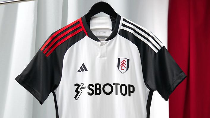 Fulham's 2023-24 home kit is a modern twist on the traditional design