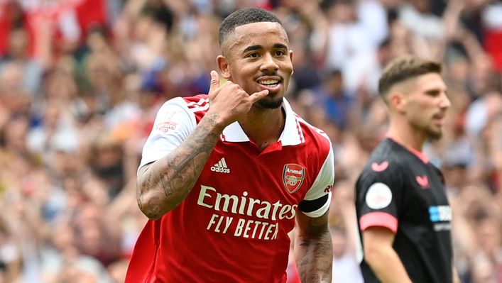 Gabriel Jesus is heading into the season in remarkable form for Arsenal