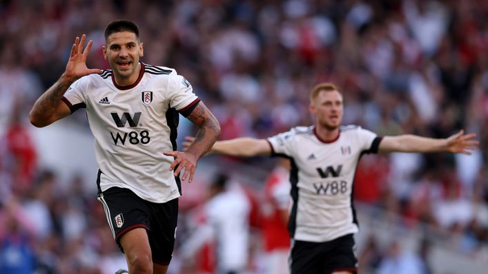 Aleksandar Mitrovic will be looking for his 101st Fulham goal after scoring at Arsenal on Saturday