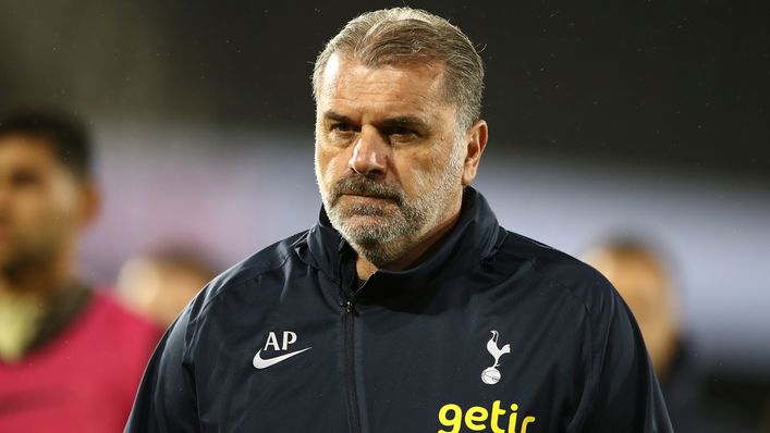 Ange Postecoglou suffered his first competitive defeat to Fulham in the Carabao Cup