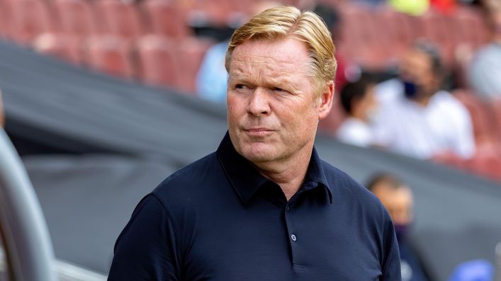 Under-fire Barcelona boss Ronald Koeman faces the tough task of a trip to Atletico Madrid on Saturday evening