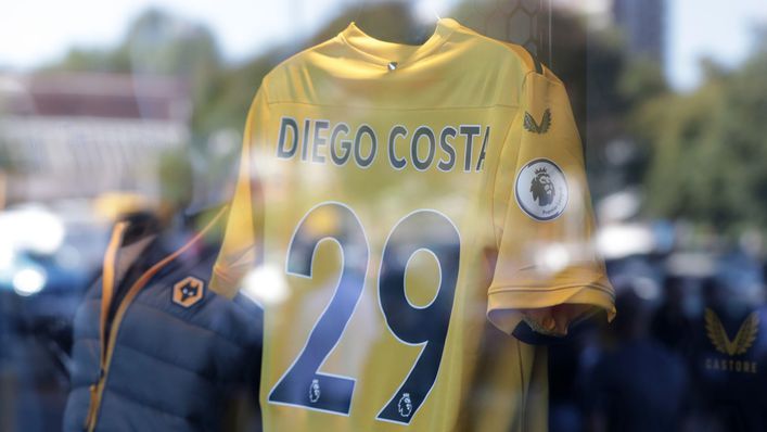 Supporters could get their first glimpse of Diego Costa in a Wolves shirt on Saturday