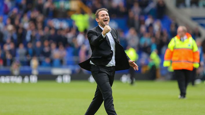 Frank Lampard appears to have Everton moving in the right direction