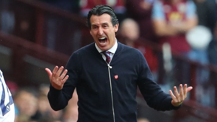 Aston Villa's winning run at home is in jeopardy against Unai Emery's former club