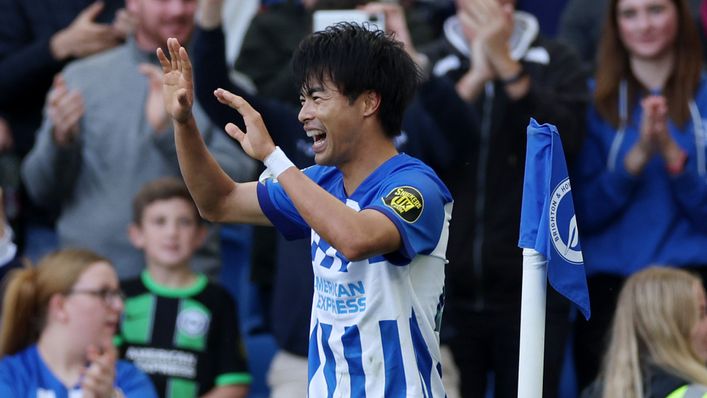 In Focus: Kaoru Mitoma continues to make a splash for high-flying Brighton  | LiveScore