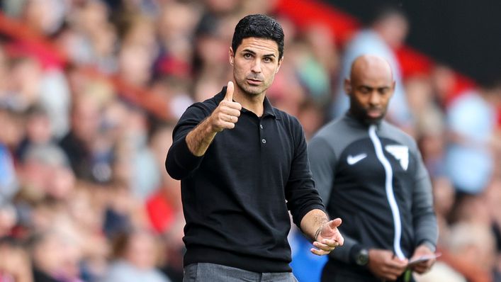 Mikel Arteta was proud of the performance from his players against Bournemouth