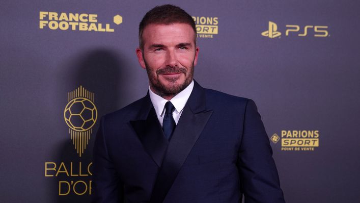 Inter Miami co-owner David Beckham attended the ceremony in Paris