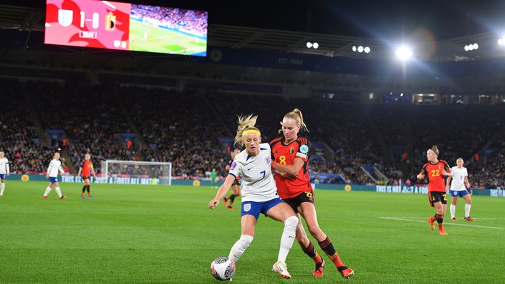 Chloe Kelly stood out as England beat Belgium in Leicester