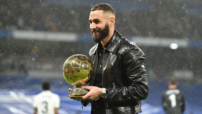 Karim Benzema won last year's Ballon d'Or