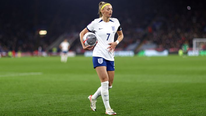 England forward Chloe Kelly has seven goals for the national team