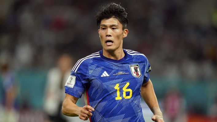 Arsenal defender Takehiro Tomiyasu is a fitness doubt for Japan