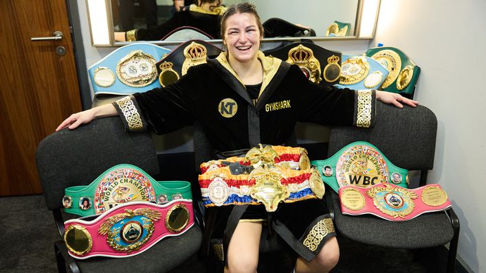 Katie Taylor made her professional boxing debut in November 2016