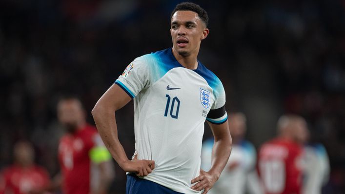 Trent Alexander-Arnold now plays as a midfielder for England