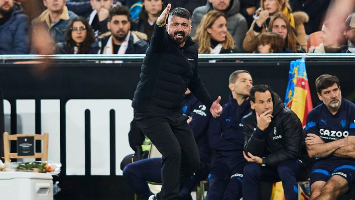 Valencia's run of one win in 10 LaLiga matches saw Gennaro Gattuso lose his job