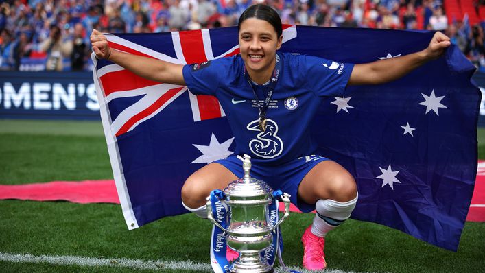 Sam Kerr heads Down Under with more medals added to her collection