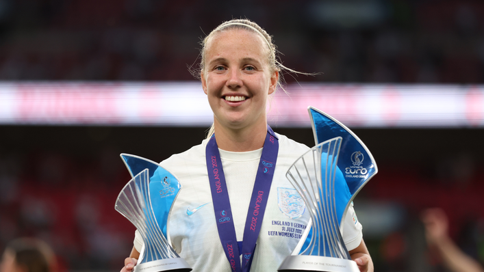 Beth Mead has been named Player of the Tournament and Golden Boot winner at the 2022 European Championship