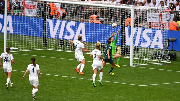 Lina Magull equalises for Germany