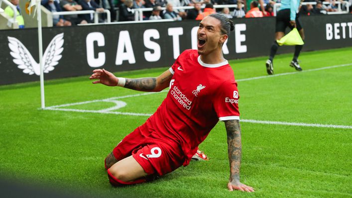 Liverpool's Darwin Nunez scored in the 81st and 93rd minute to give his side victory at Newcastle