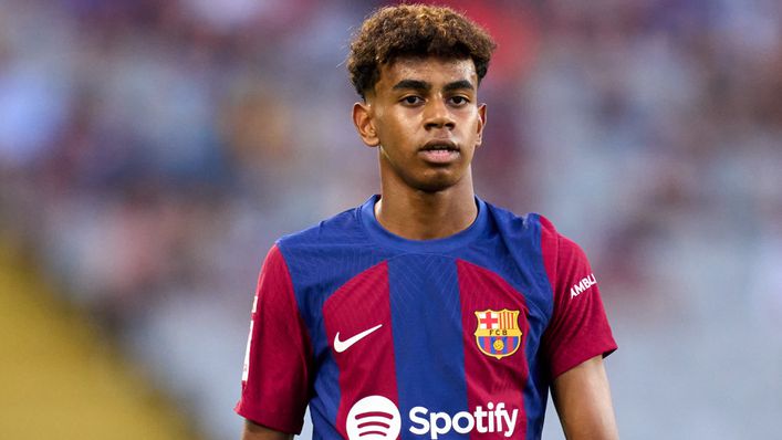 Lamine Yamal is Barcelona's youngest ever player