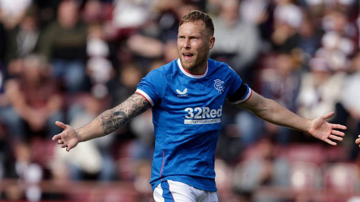 Scott Arfield has scored Rangers' only goal in the group