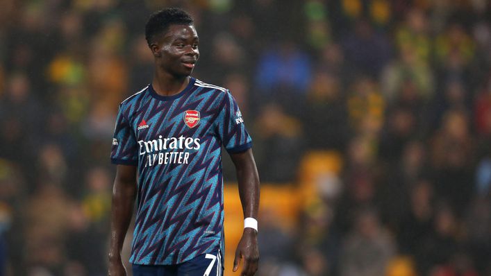 Arsenal star Bukayo Saka is wanted by Liverpool