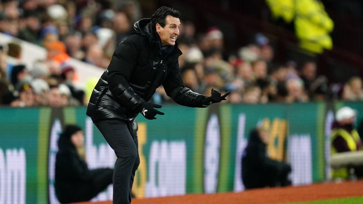 Unai Emery has made a big impact already at Aston Villa and they managed 12 shots in their Liverpool defeat